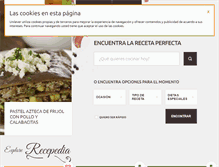 Tablet Screenshot of mx.recepedia.com